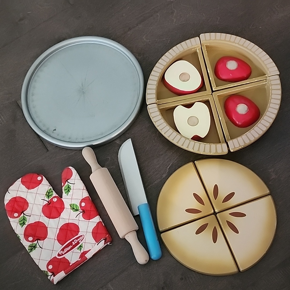 Rare Melissa‎ & Doug Make & Serve Apple Pie Set